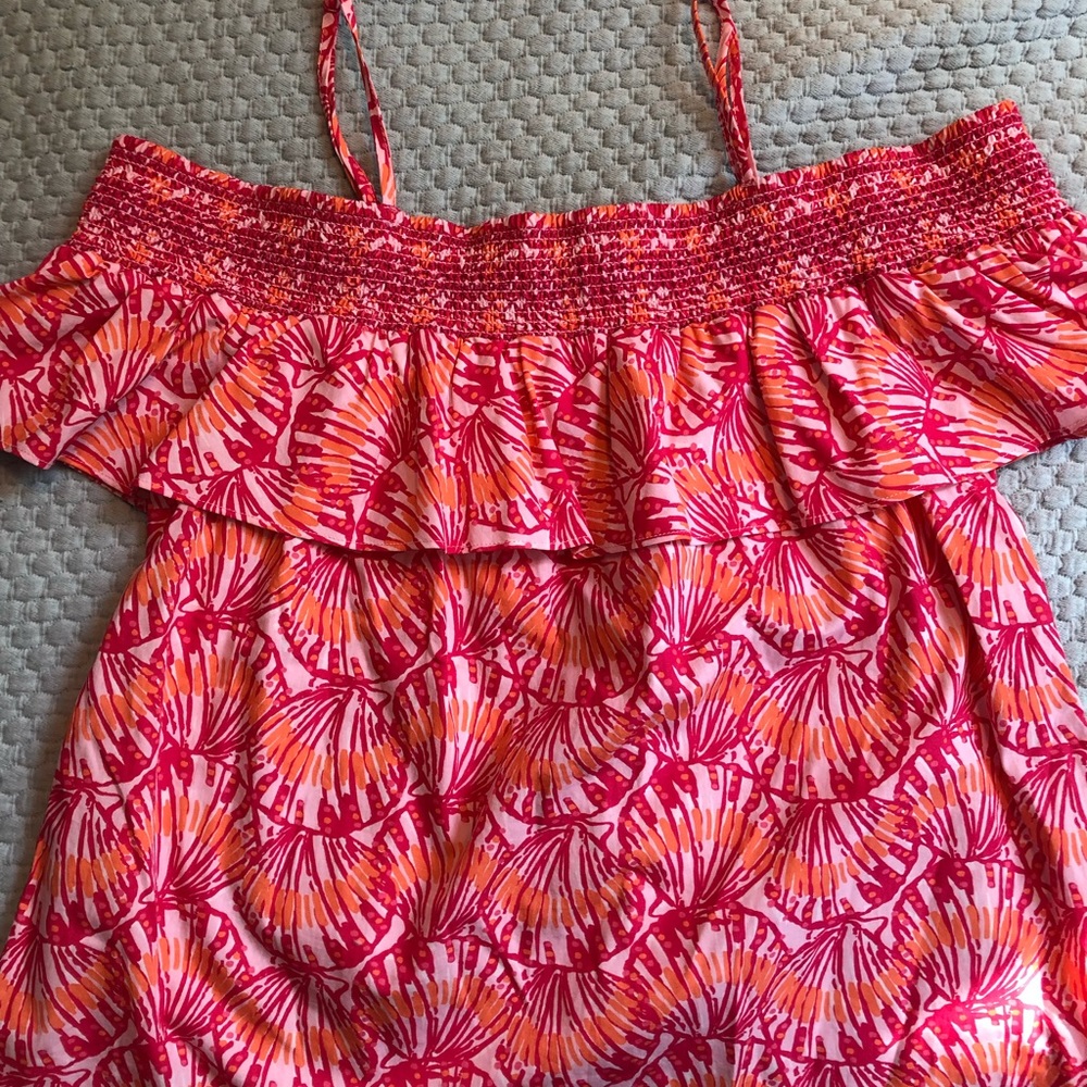 Vineyard Vines Off The Shoulder With Straps Top